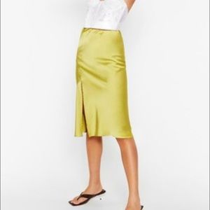 NastyGal Midi Skirt w/ Slit